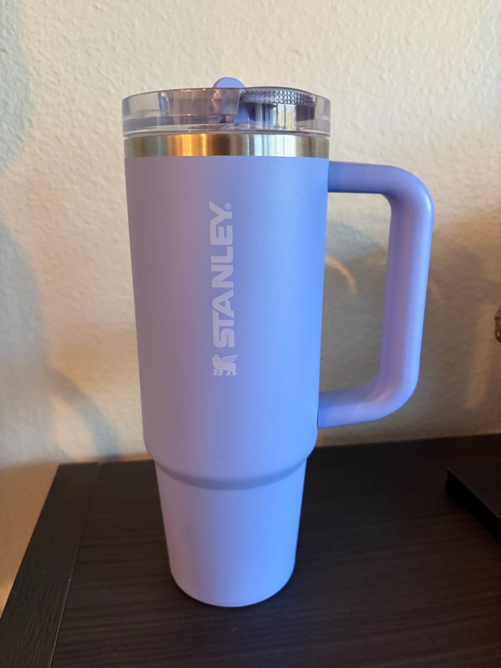 Stanley 30 oz.  Lilac Travel Mug with Handle and Clear Lid